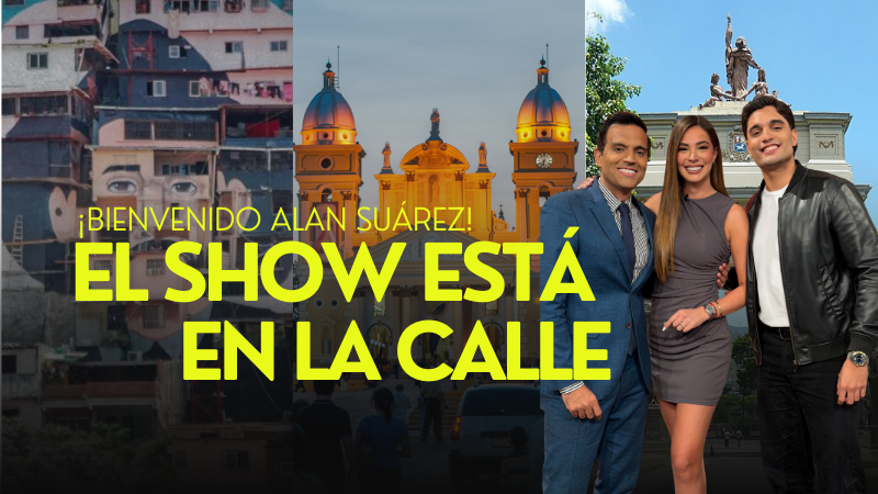 nuevo animador de el show est&aacute; en la calle
