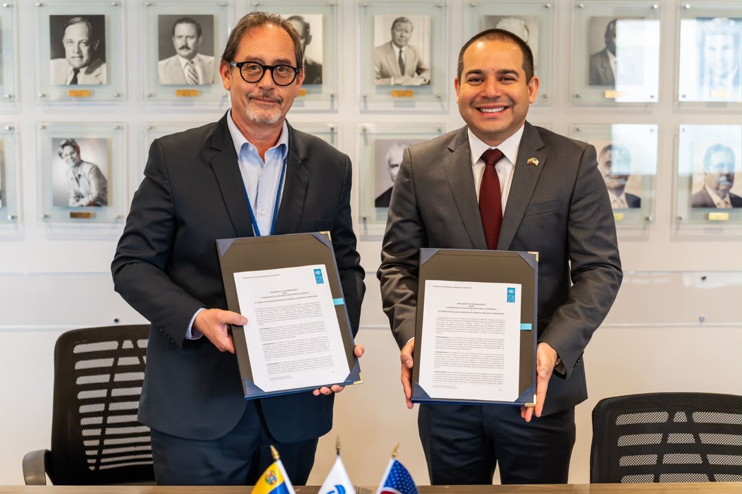 Acuerdo VenAmCham y PNUD por el desarrollo sostenible